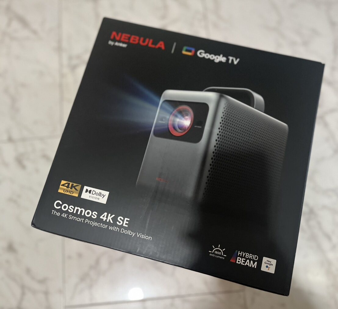 【テレビなし生活からの挑戦】Anker Cosmos 4K SEは「昼間でもOK」だったか？3児の母の正直レビュー